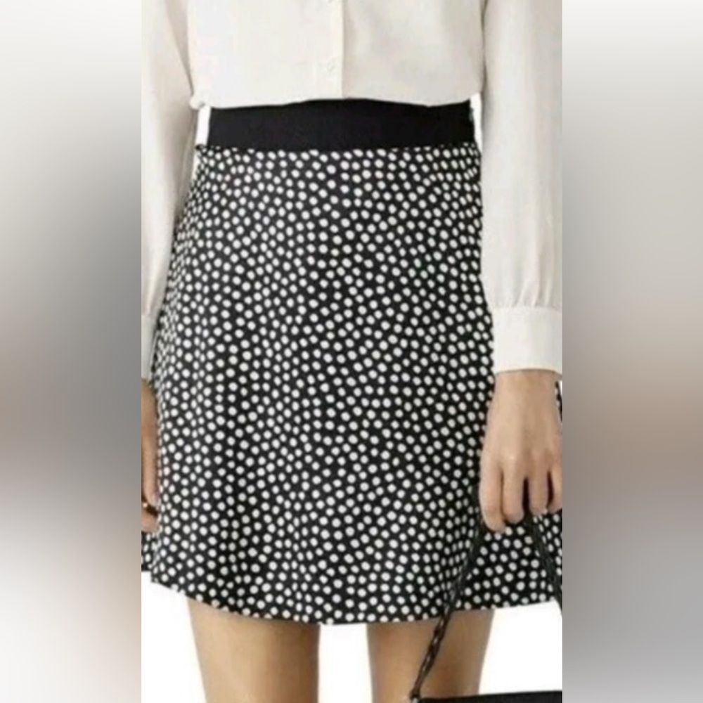 Kate Spade Polka Dot A-Line Skirt